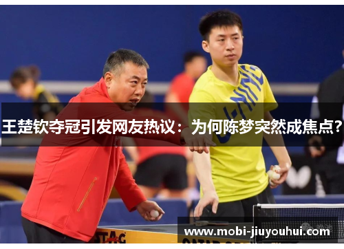 王楚钦夺冠引发网友热议：为何陈梦突然成焦点？